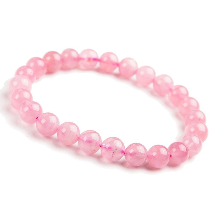 Rose Quartz Bracelet - SelfLove & Realtionships Healing, Emotional Balance